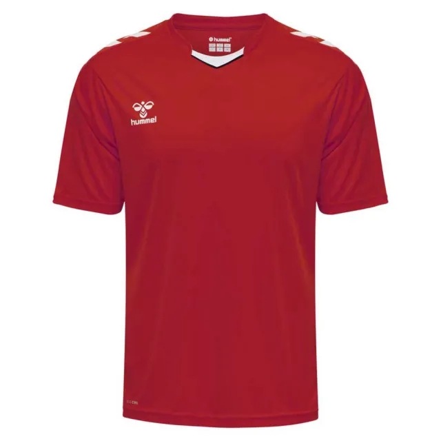 Hummel Core Xk Poly Short Sleeve T-shirt  - Red