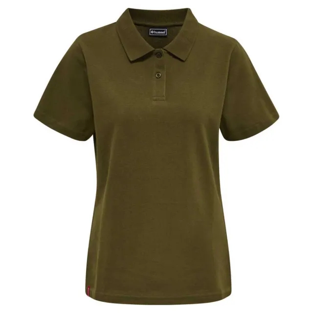 Hummel Red Classic Short Sleeve Polo  - Green