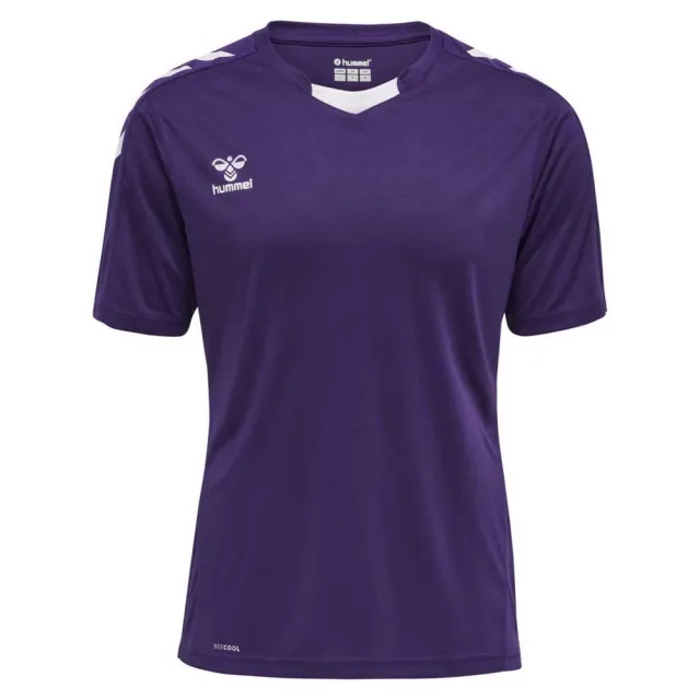 Hummel Core Xk Poly Short Sleeve T-shirt  - Purple