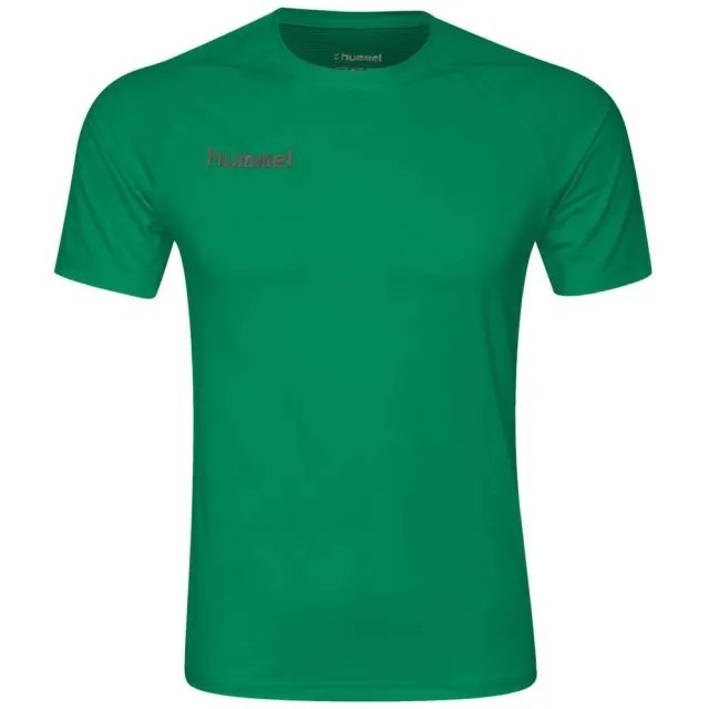 Hummel First Performance Short Sleeve T-shirt  - Green