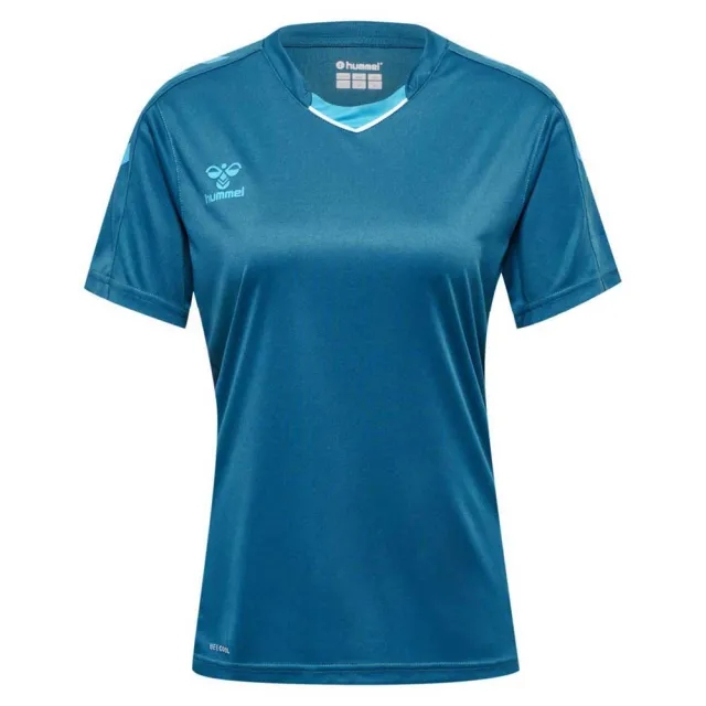 Hummel Short-Sleeved Sports Jersey - ['Blue']