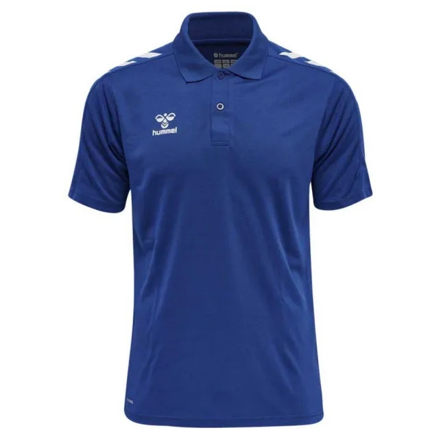 Hummel Core Xk Functional Short Sleeve Polo  - Blue
