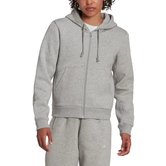adidas  ALL SZN FZ HD  women's Tracksuit jacket in Grey