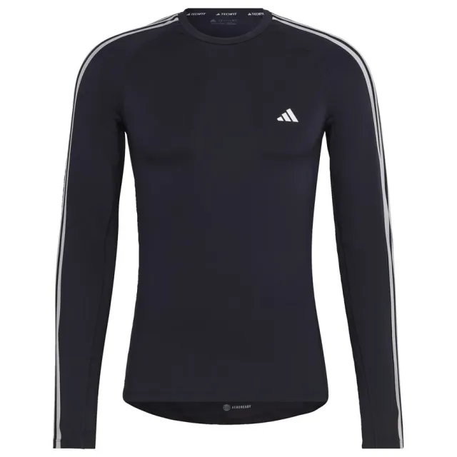Adidas Training Shirt Techfit Long Sleeves - ['Blue']