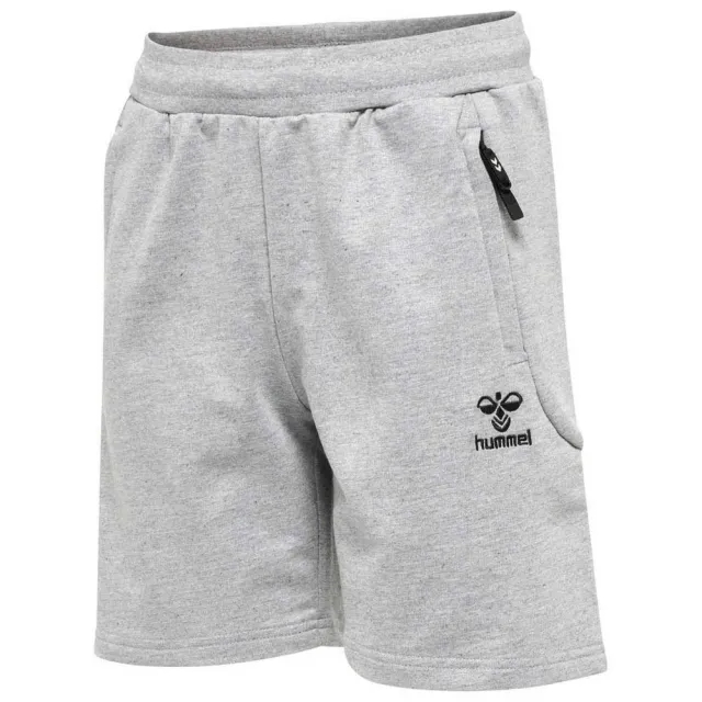 Hummel Move Grid Cotton Shorts  - Grey