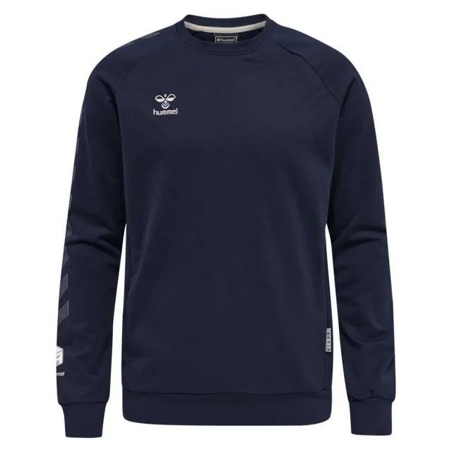 Hummel Move Grid Cotton Sweatshirt  - Blue