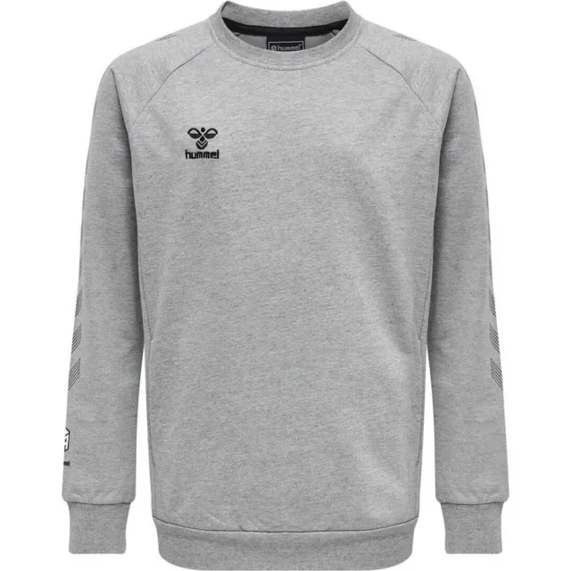 Hummel Move Grid Cotton Sweatshirt  - Grey