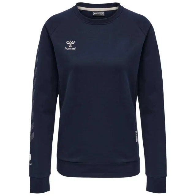 Hummel Move Grid Cotton Sweatshirt  - Blue