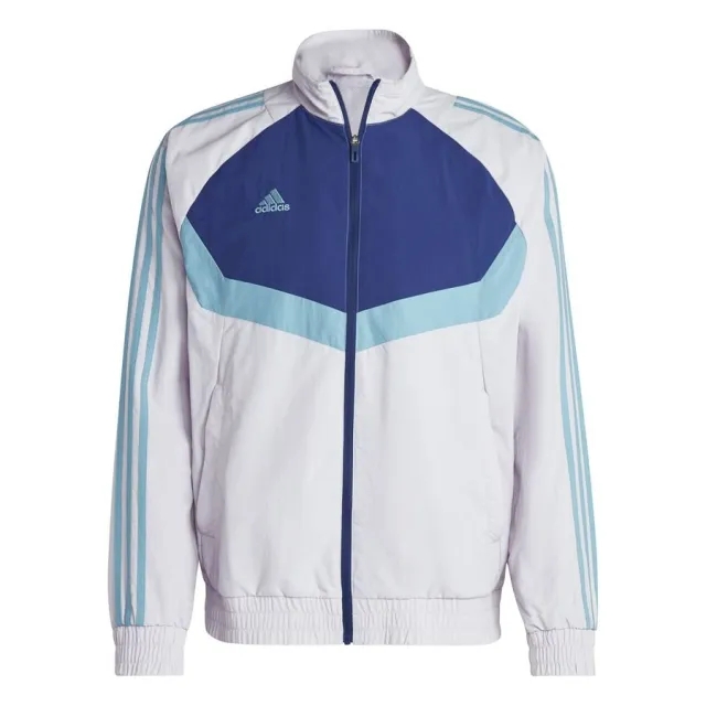 Adidas Jacket Tiro Woven - ['Silver']