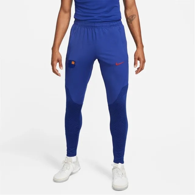 Nike Barcelona Training Trousers Dri-Fit Strike Senyera - Deep Royal Blue/Noble Red - ['Blue']
