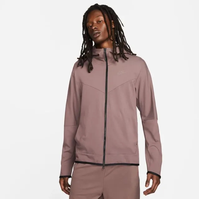 Nike Hoodie Tech Fleece Essentials Full Zip Lightweight - ['Red']