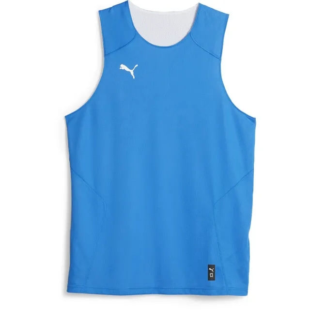 Puma Hoops Team Reverse Practice Jersey Electric Blue Lemonade - ['Blue']