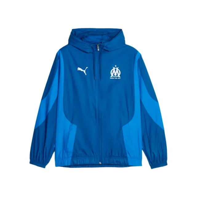Puma Olympique de Marseille 23 24 Pre Match Woven Anthem Jacket