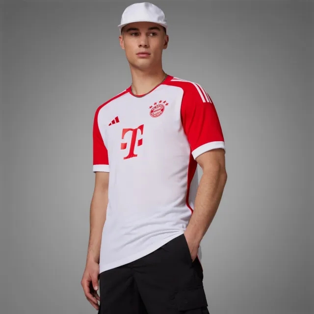 adidas Bayern Munich Mens SS Home Shirt 2023/24