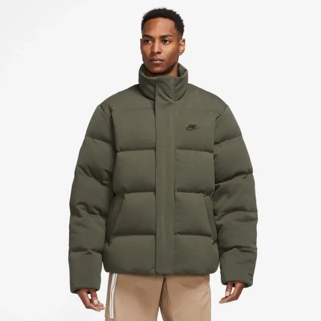Nike Winter Jacket Down Tech Fleece Therma-Fit Puffer - ['Green']