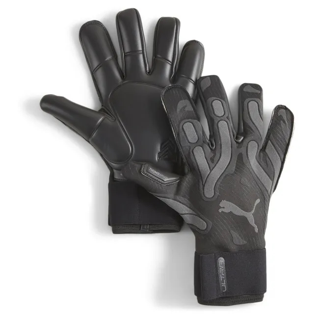 Puma Goalkeeper Gloves Ultra Ultimate Hybrid Eclipse - ['Black']