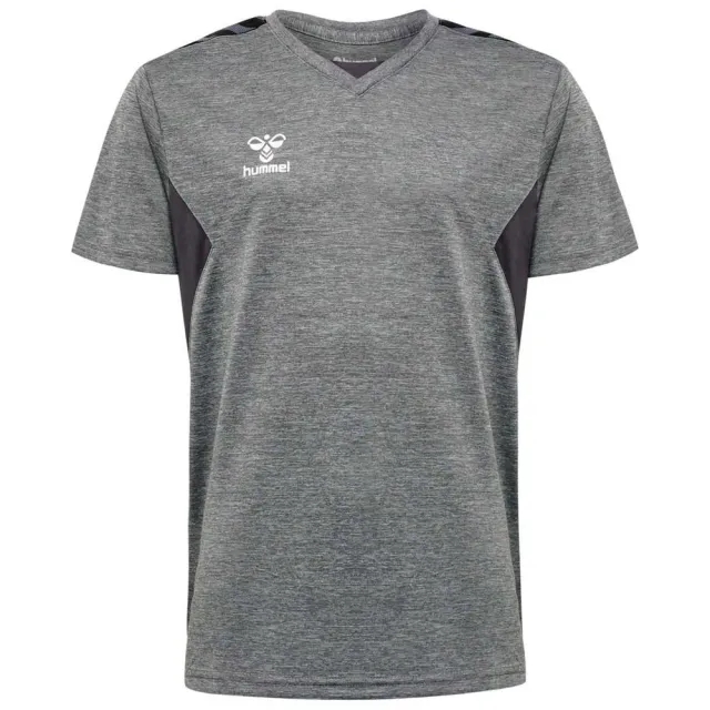 Hummel Authentic Pl Short Sleeve T-shirt  - Grey