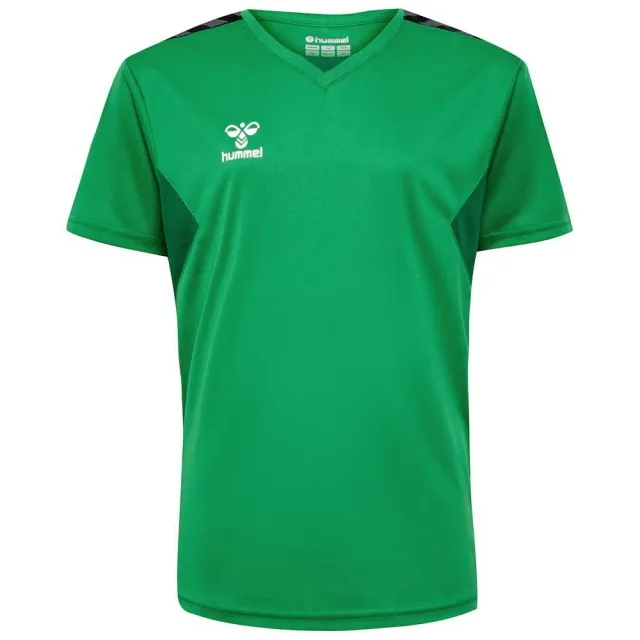 Hummel Authentic Pl Short Sleeve T-shirt  - Green