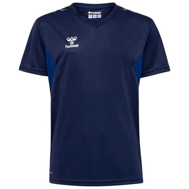 Hummel Authentic Pl Short Sleeve T-shirt  - Blue