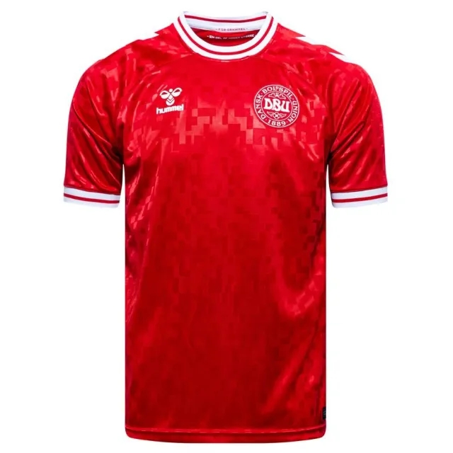 Hummel Denmark Mens SS Home Shirt 2024