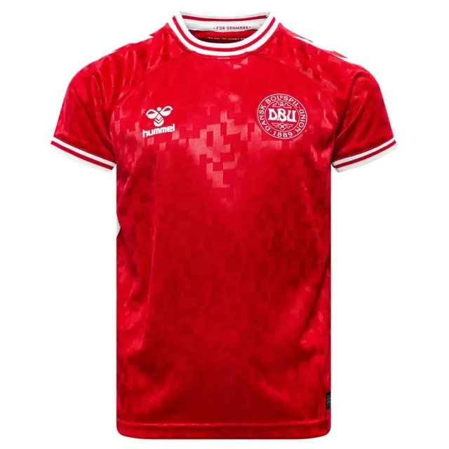 Hummel Denmark Kids SS Home Shirt 2024