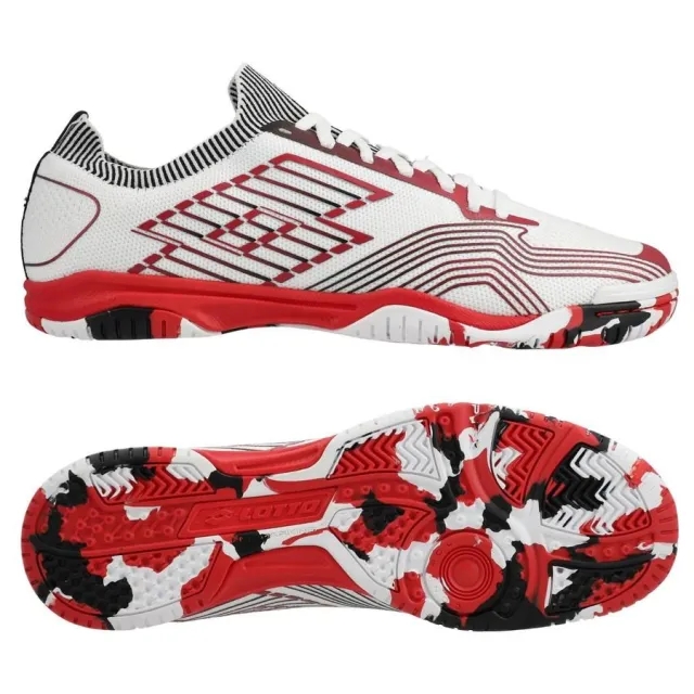 Lotto Tacto 250 Id - White/Red/Black - ['White']