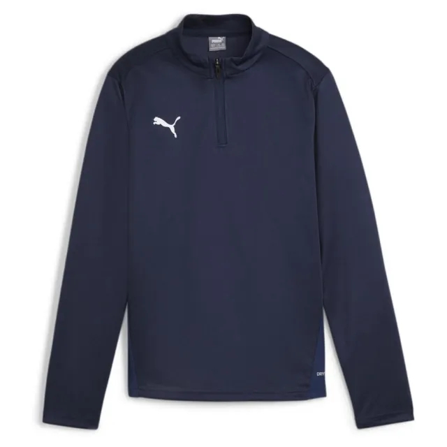 Puma Training Shirt Teamgoal 1/4 Zip - ['Blue']