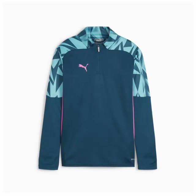 Puma Training Shirt Individualfinal 1/4 Zip - ['Blue']