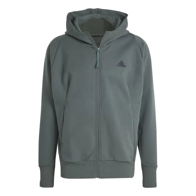 adidas FULL ZIP HOODED TRACK TOP