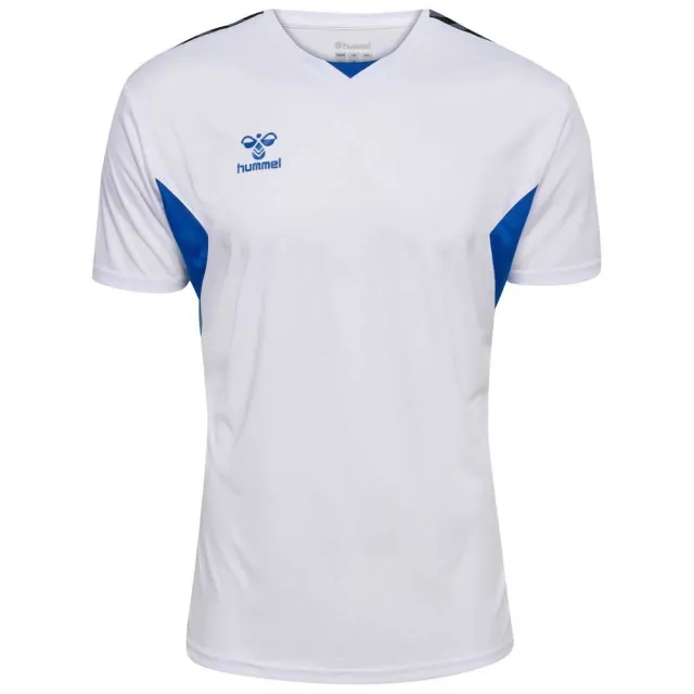Hummel Authentic Pl Short Sleeve T-shirt  - White