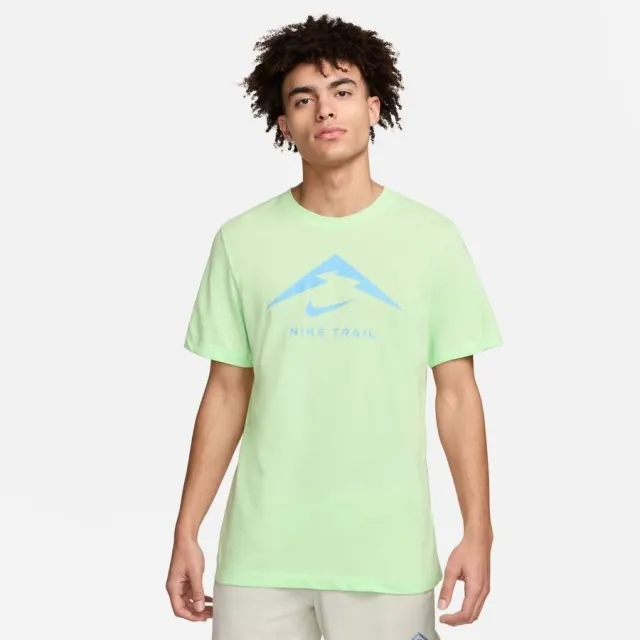 Nike Running T-Shirt Dri-Fit Run Trail - ['Green']