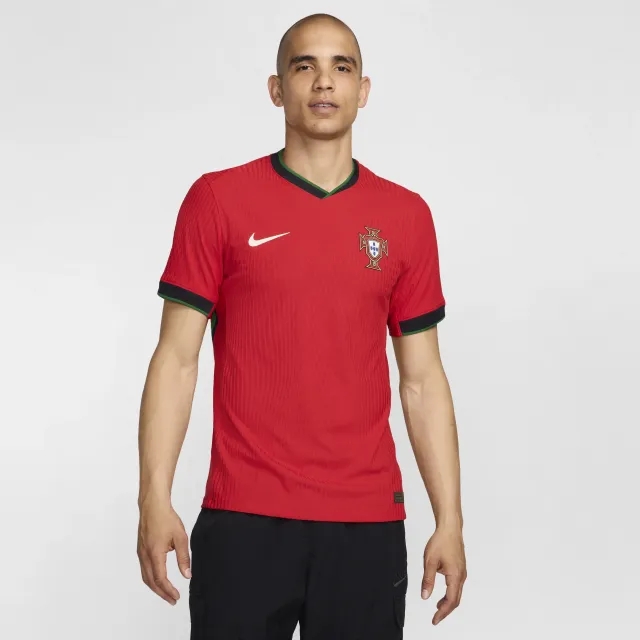 Nike Portugal Mens SS Player Issue Home Shirt 2024