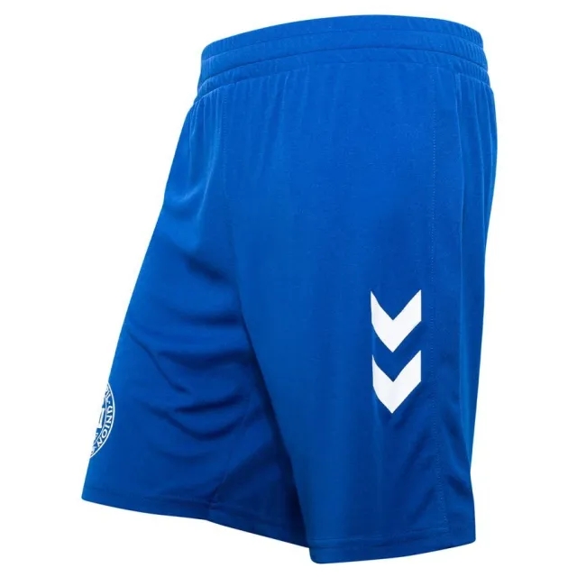Hummel Denmark Goalkeeper Shorts Euro 2024 - ['Blue']
