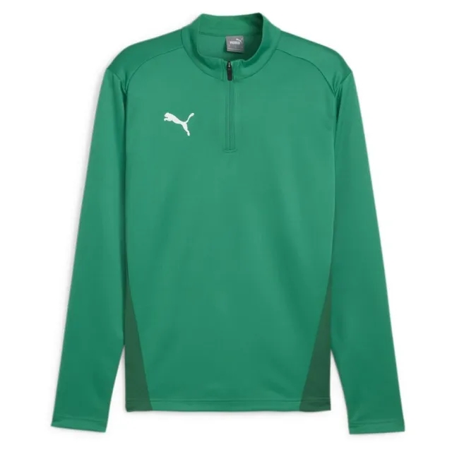 Puma Training Shirt Teamgoal 1/4 Zip - ['Green']