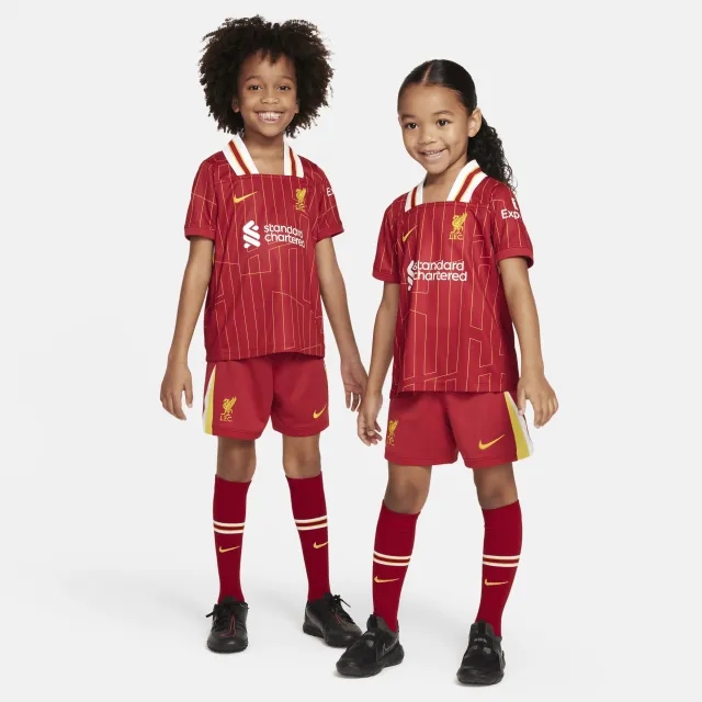 Nike Liverpool Kids SS Home Mini Kit 2024/25