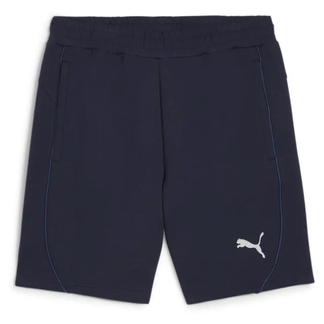 Teamfinal Casuals Shorts Puma Navy-Puma Silver - ['Blue']
