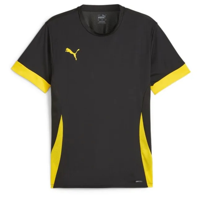 Puma Training T-Shirt Teamgoal - ['Black', 'Yellow']