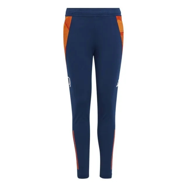 adidas Juventus Training Trousers Tiro 24 - Team Navy/Team Orange Kids - ['Blue']