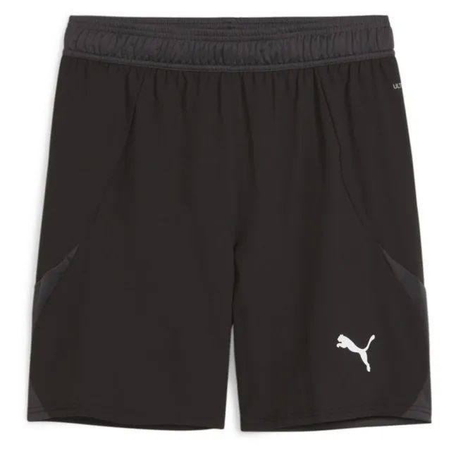Teamfinal Shorts Puma Black-Puma White-Flat Dark Gray - ['Black']