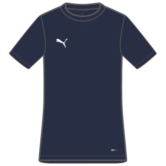 Puma  TEAMRISE MATCH DAY  boys's Children's T shirt in Marine