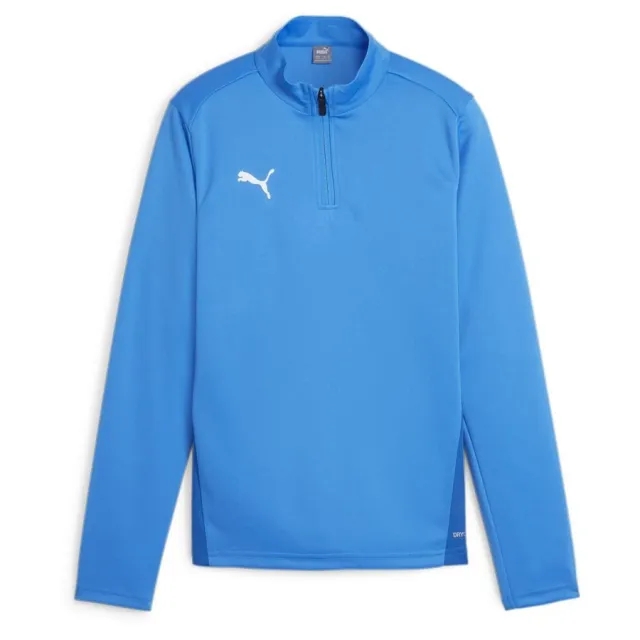 Puma Training Shirt Teamgoal 1/4 Zip - ['Blue']