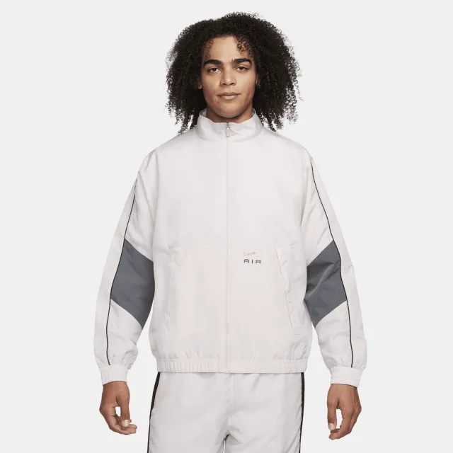 Nike Air Men's Woven Tracksuit Jacket - Brown - Polyester