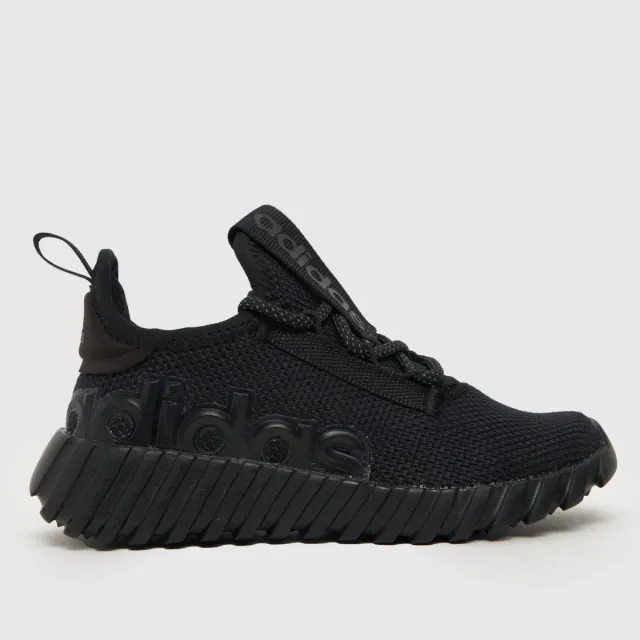 adidas black kaptir 3.0 Junior trainers