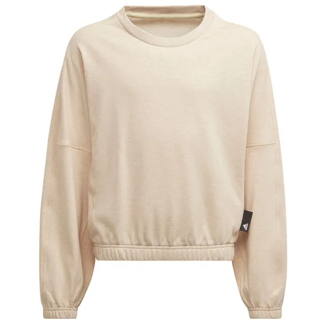 Adidas Lounge Crew Sweatshirt  - Beige