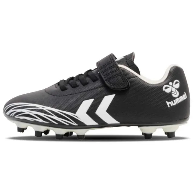 Hummel Football Boots Top Star Fg - Black/White Kids - ['Black']