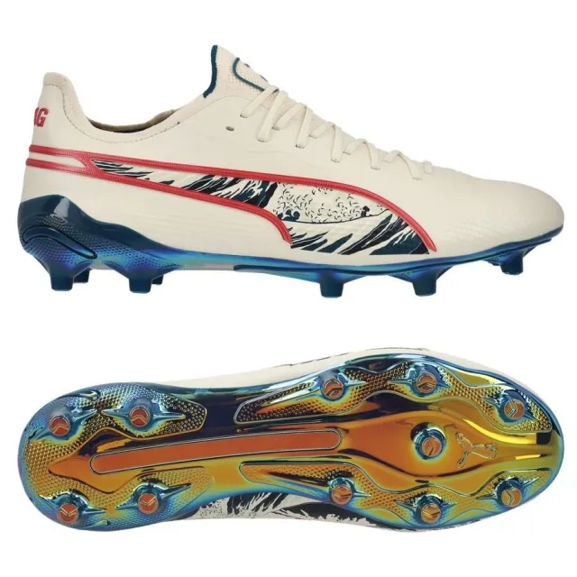 Puma X Unisport King Ultimate Fg/Ag Great Wave - ['White']