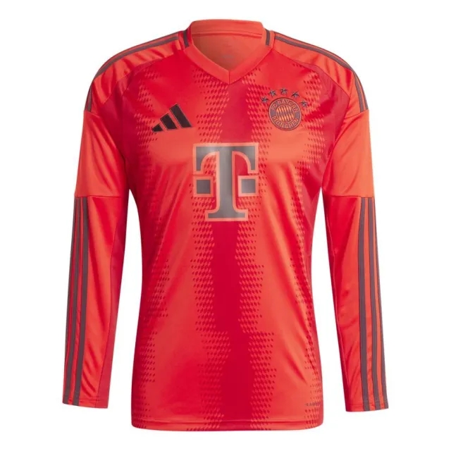 adidas Bayern Munich Mens LS Home Shirt 2024/25