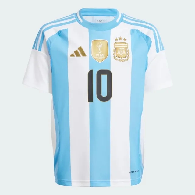 adidas Argentina Kids SS Home Copa America Shirt 2024