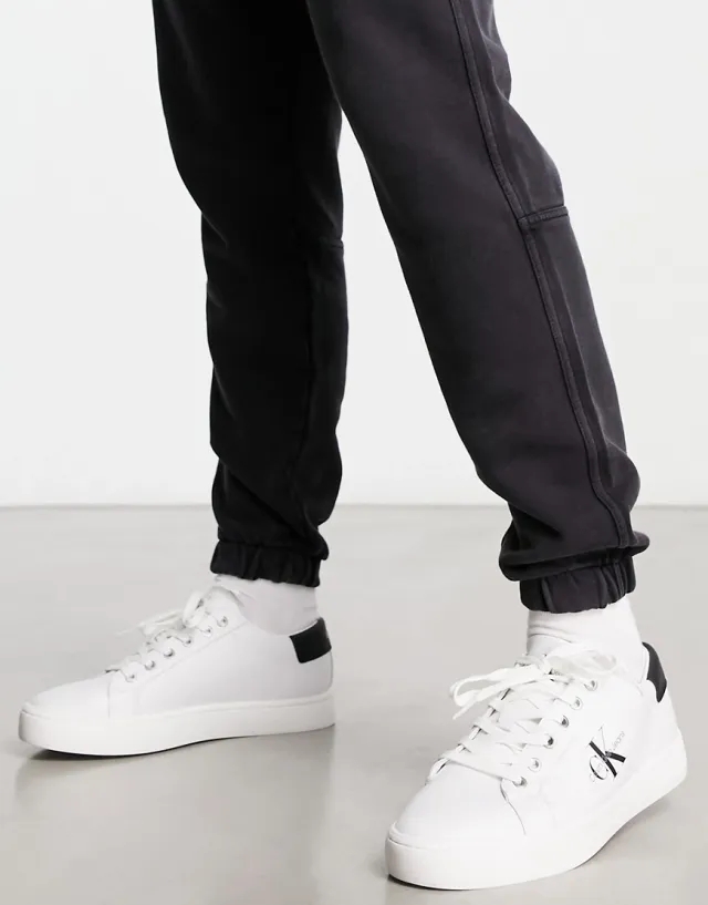 Calvin Klein Jeans Calvin Klein Lace Up Men Shoes - White