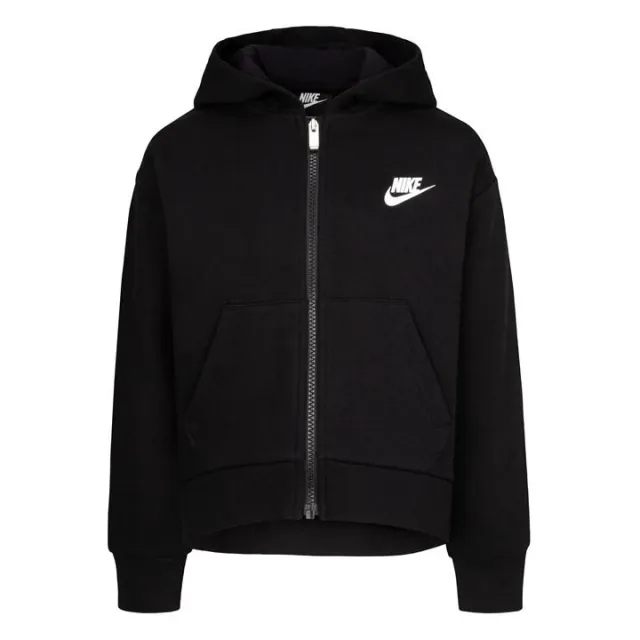 Nike Kids Club Fleece High Low Full Zip Sweatshirt